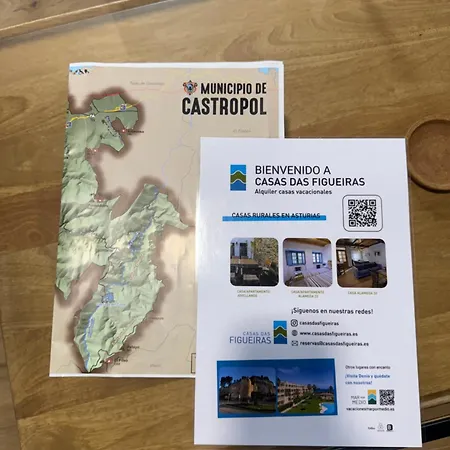 Casa Jovellanos De Casas Figueiras En Ria Eo-ribadeo شقة